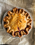 Tarte pommes et camerises de la Cabane sur le Lac