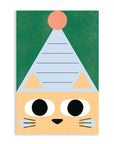 Cartes d'invitation - Anniversaire animaux (paquet de 6)