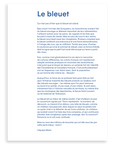 Le Bleuet