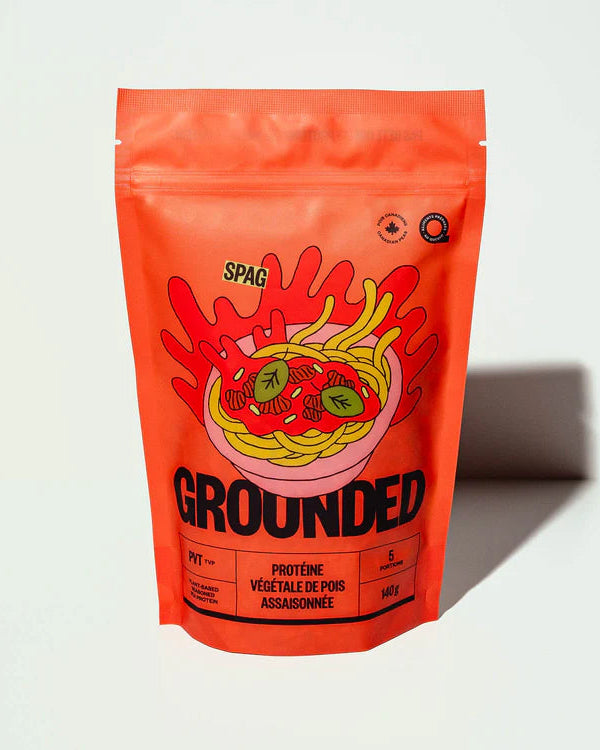Sac de la sauce à spaghetti végétarienne à base de protéine végétale de pois 